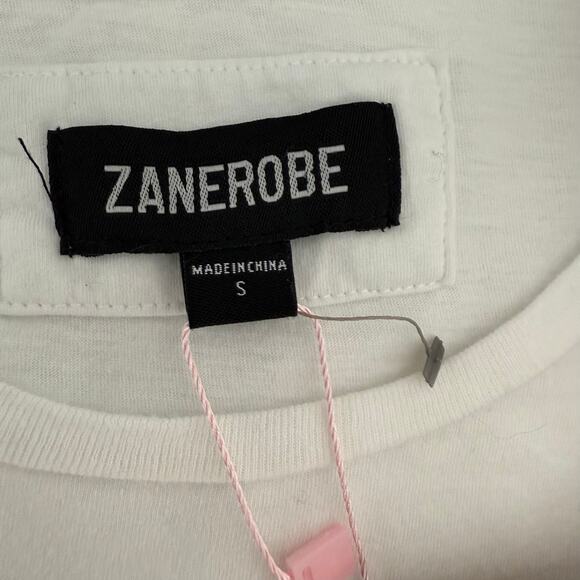 Zanerobe White Long Sleeve T-Shirt Men’s S Basic Casual Layering - Picture 6 of 10